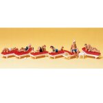 Mod�lisme ho : figurines : bain de soleil - preiser