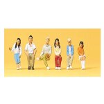 Mod�lisme ho : figurines : jeunes assis - preiser