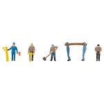 Mod�lisme ho figurines : poseurs de voie - faller