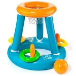 Molto jeu de basket gonflable pour piscine et jardin