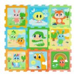 Molto tapis puzzle en mousse 9 pices rversible gusy luz molt