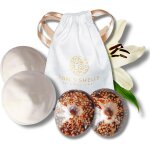 Mom's shells (4 tailles) - coquillages d'allaitement en nacre naturelle + coussinets lavables - soulage ...