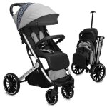 Momi estelle plus light poussette bébé citadine ultra compacte - de 6 mois - jusqu'à 22kg ¿ gris Momi estelle plus light poussette bébé citadine ultra compacte - de 6 mois - jusqu'à 22kg ¿ gris