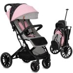 Momi estelle plus light poussette bébé citadine ultra compacte - de 6 mois - jusqu'à 22kg ¿ rose Momi estelle plus light poussette bébé citadine ultra compacte - de 6 mois - jusqu'à 22kg ¿ rose