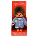 Monchhichi en veste en jean