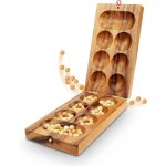 Mondodigitale - logica jeux art. kalaha - mancala - jeu de socit en bois prcieux - jeu de stratgie ...