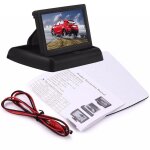 Moniteur de vue arrière de voiture pliable hd 4. 3 pouces, ecran lcd tft de recul, caméra de sauvegarde ... Moniteur de vue arrière de voiture pliable hd 4. 3 pouces, ecran lcd tft de recul, caméra de sauvegarde ...