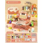 Monnaie de supermarch� jouet d'enfant pour b�b� intelligent casier de comptoir simulation de facture ...