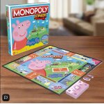 Monopoly junior : peppa pig edition board game