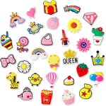 Monst - charmes de chaussure, 22 / 30 / 100 pices pins pour crocs, breloque pour sabots sandales, cadeau ...