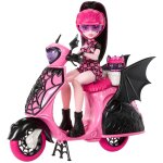 Monster high monster high - coffret draculaura et son scooter - avec comte fabulous