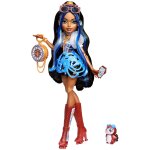 Monster high monster high - poup�e robecca steam - avec chemisier bleu et bottes - fus�es