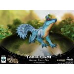 Monster hunter figurine en pvc tobi - kadachi ags - capmhftk bleu 4 inchs