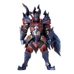 Monster hunter x figurine vulcanlog male swordsman dino series 18 cm