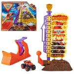 Monster jam el toro loco big air challenge, coffret de 50 cm avec un jouet monster truck exclusif, �chelle ...