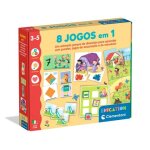 Montessori 8 jeux en 1 clementoni - 67462