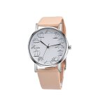 Montre analogique a quartz pour femmes, jolie montre en cuir de chat de dessin anim, 2020