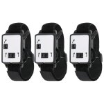 Montre de compteur de score de golf, 3 pices, type manuel, gardien de tir, accessoires en plastique