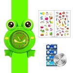 Montres de dessin pour enfants, temps d'tude pour bb, bracelet jouet pour enfants, montre a claquettes ...