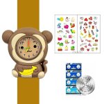 Montres de dessin pour enfants, temps d'étude pour bébé, bracelet jouet pour enfants, montre a claquettes ... Montres de dessin pour enfants, temps d'étude pour bébé, bracelet jouet pour enfants, montre a claquettes ...