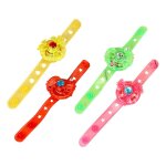 Montre gyroscopique a led clignotante, jouet de poignet intressant, color et brillant, style alatoire, ...