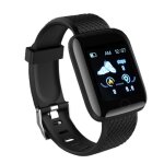Montre de sport connecte 1. 44 plus pour les hommes et les enfants, etanche, avec moniteur de rythme ...