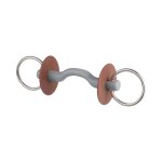 Mors pour cheval avec canon � passage de langue, anneau, dur beris