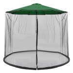 Mosquito bug net parasol extrieur pelouse jardin camping couverture pour patio parapluie