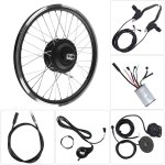 Moteur 36v 350w kt900s, affichage led, roues de 20 pouces, kits de conversion pour vlo lectrique (moteur ...