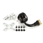 Moteur d'avion de loisir 2204, 1400kv a aile fixe, 14 etages, moteur rotatif extrieur sans balais, arbre ...