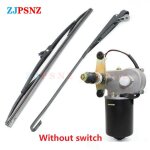 Moteur d'essuie - glace electrique sans os avec interrupteur, accessoires de vlo electrique, essuie ...