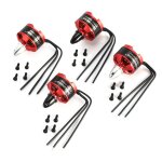 Moteur sans balais 1 - 3s, 4 pices de haute qualit, edition 1806 br1806 2280kv, cw / ccw pour qav250 ...