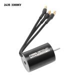 Moteur sans balais et capteur rc 2435 kv4800 / 4500 / 3300 4p avec esc 25a pour voiture tout - terrain ...