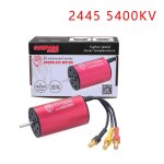 Moteur sans balais etanche 2445 2. 3mm, 3000kv 3600kv 5400kv pour traxxas hsp 1 / 16 rc, voiture d'escalade ...