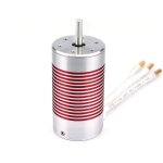 Moteur sans balais pour voiture et camion radiocommand�s, s�rie 3665, platine, etanche, diam�tre 5mm, ...