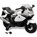 Moto electrique bmw 283 blanc 6 v pour enfant