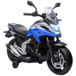 Moto lectrique enfant honda nc750x - musiques, feux av led, entre usb mp3 jack - 2 roues support aux. ...