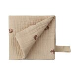 Mouchoir en gaze absorbante pour bb, 4 couches, doux, absorbant, chiffon pour enfants, serviette de ...