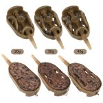 Moule d'alimentation de pêche à dégagement rapide, 3 pièces, outil de support d'appât pour la pêche à ... Moule d'alimentation de pêche à dégagement rapide, 3 pièces, outil de support d'appât pour la pêche à ...