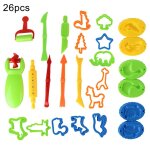 Moules animaux en argile pour enfants, bricolage, pte a rouler, outils de jeu, couteaux, nouveaux jouets ...