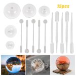 Moules boule ronde en silicone epoxy, boule ronde, bijoux, bougie, moule en résine, outils de décoration ... Moules boule ronde en silicone epoxy, boule ronde, bijoux, bougie, moule en résine, outils de décoration ...