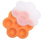 Moule de conglation en silicone rutilisable pour aliments pour bbs, bac a lgumes sans bpa, moule ...