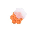 Moule de conglation en silicone rutilisable pour aliments pour bbs, bac a lgumes sans bpa, moule ...