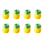 Moule a fruits miniatures en r�sine, 8 pi�ces, couleur vive, pour maison de poup�e moderne