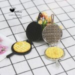 Moule a gaufres en aluminium, mini moule a ptisserie, simulation de gteau, plaque a muffins, revtement ...