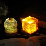 Moule de lampe en silicone et 2 pièces, lampe d'alimentation usb, ensemble de moules en résine sphère ... Moule de lampe en silicone et 2 pièces, lampe d'alimentation usb, ensemble de moules en résine sphère ...