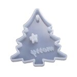 Moule en rsine epoxy cristal bricolage, arbre de nol, elk pendentif sac dcoration, moule en silicone ...