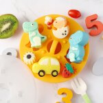 Moule en silicone en forme de dinosaure pour enfant, différentes formes de gâteaux, savon fait a la main, ... Moule en silicone en forme de dinosaure pour enfant, différentes formes de gâteaux, savon fait a la main, ...