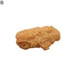Moule de simulation de jambe de poulet rutilisable, vif, vitrine, ailes, modle enfants, jouets de cuisine ...