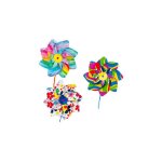 Moulin a vent diam�tre 17 cm (coloris al�atoire) - multicolore